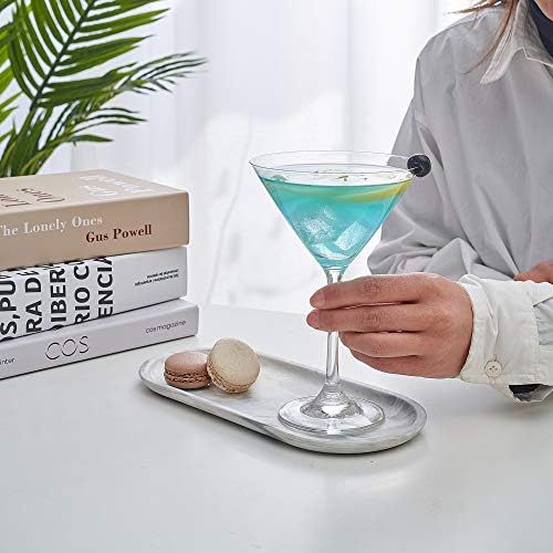 Copos de martini de cocktail do hiperespaço, conjunto de 6