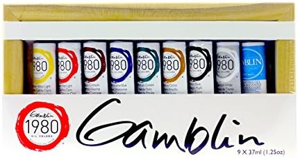 Conjunto exclusivo de cor de petróleo de Gamblin 1980, 1,25 onça, 11 onças