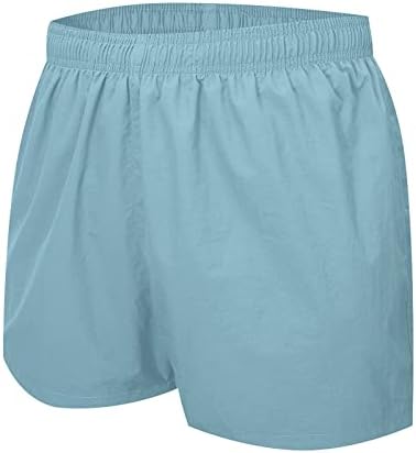 Shorts bmisegm para homens homens casuais moda casual cor sólida de cor sólida calça de secagem plus size size nadar