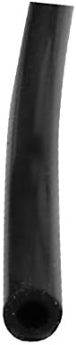 X-dree 2mm x 4mm diâmetro de alta temperatura resistente à temperatura Tubo de borracha de tubo de silicone preto 2m de comprimento (2 mm x 4 mm de diámetro, tubo de silicona resistente a altas temperatura, tubo de goma, negro, 2 m de largo