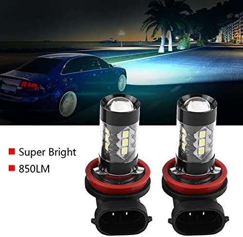 Lâmpada de neblina de LED, 2 PCs H11 H8 12V-24V 80W CAR