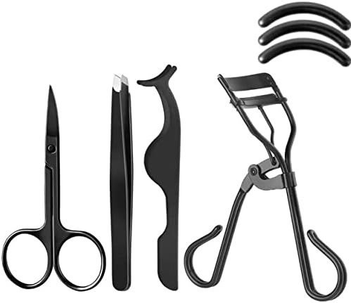 Colvores de cílios DOA Conjunto de ferramentas de cílios 4pcs- cílios falsos aplicadores- sobrancelha de sobrancelha- tesoura