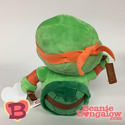 Ty Beanie Baby Michelangelo Ninja Tartaruga em julho de lançamento novo MWMT .HNGG_634T6344 G134548TY31360