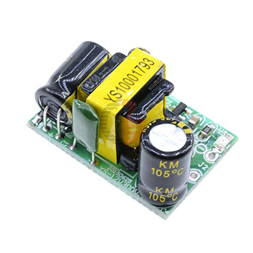 Módulo de regulador de tensão AC-DC STAPE 90-240V AC para DC 9V Transformador de energia do conversor de Buck sobre o calor