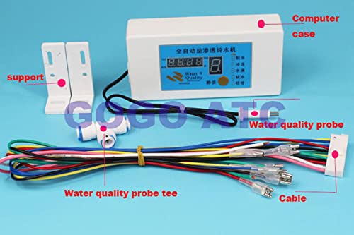 Caixa de computador de 8 palavras com valor TDS Display Acessórios de purificador de água Pure Water Machine Control Control