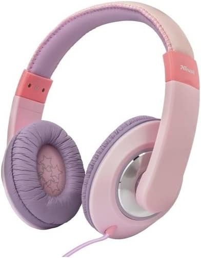 Trust 23609 Sonin Kids On -Ear Headphones Pink -