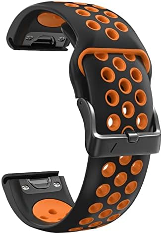 Ganyuu Silicone 26mm 22mm Remada rápida banda de relógio para Garmin Fenix ​​6 6s 6x Pro 5x 5 5Plus 3 HR 935 S60 Watch