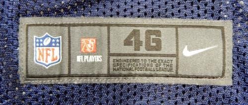 2018 Dallas Cowboys Rico Dowdle 34 Jogo emitido na Marinha Jersey 46 538 - Jerseys de jogo NFL não assinado