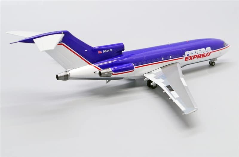 JC Wings for FedEx Express para a Boeing B727-100F N504FE 1/200 Modelo pré-construído aeronaves diecast