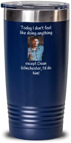 Dean Winchester Coffee Cavela Dean Winchester Tumbler Sobrenatural Fan Gift Idea para fã sobrenatural Winchester Brothers Dean Winchester