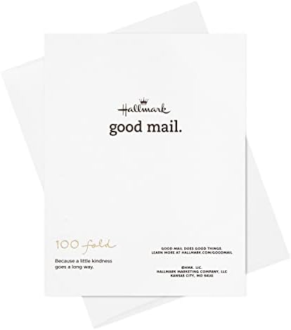 Hallmark Good Mail Pack de 2 cartões de chá de bebê