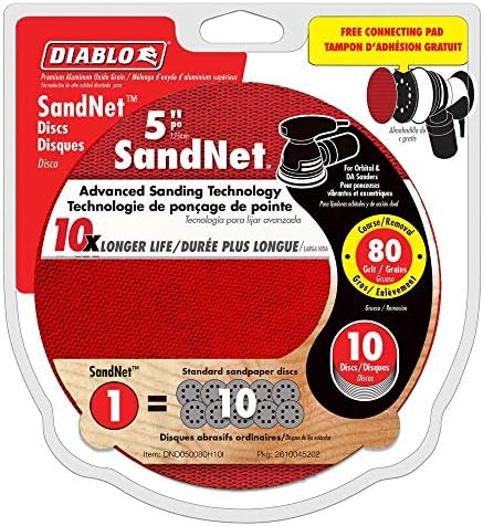 Diablo Sandnet 80 DISCO DE LIDADE DE GRIT - DND050080H10I