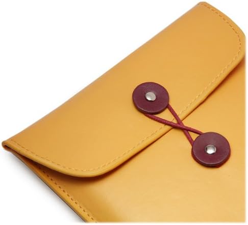 Caixa de onda de caixa compatível com bolso Basic Basic Touch 2 - Manila Leather Envelope, Retro Envelope Style Hip Cover