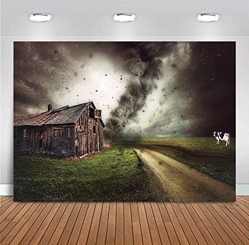 Cenário da natureza de 7x5ft cenário de fadas Tornado Tornado Casografia de fotografia para crianças Faculdade de festa de