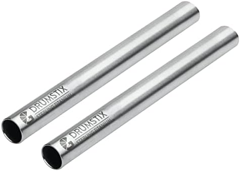 Tangerina brilhante 9 Drumstix 19mm Sterling Titanium Support Haste