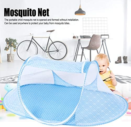 Tefola Baby Mosquito Net, dobrando a rede de berços portátil para crianças suprimentos de verão