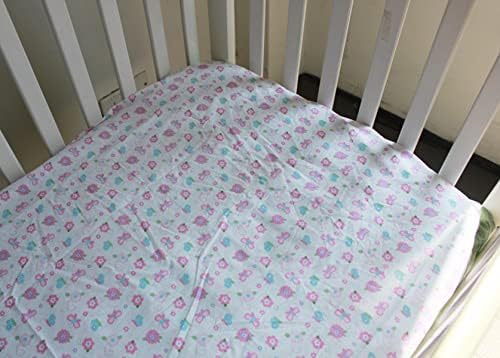 Conjunto de cama de berço de girafas florais rosa de berço