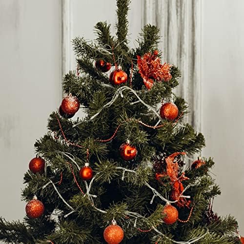 Lunpliran 200 peças 0,5 polegadas redondo chapas de chapas de Natal Caps de ornamento de ouro e plástico prateado Caps para a árvore de Natal Cerâmica Porcelana de Natal Decorações de DIY