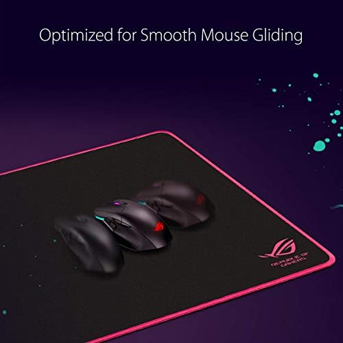 ASUS ROG Bainha PNK Edição Limitada Pad mouse de jogos estendidos-superfície ultra-suave para controle de mouse com precisão