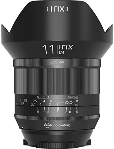 IRIX 11mm f/4.0 Lente Blackstone para Nikon - Lente retilínea de grande angular com chip AE embutido