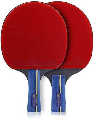 Tênis de mesa define novo tênis de mesa raquete Samsung para iniciantes tênis bola de tênis terminado tiro reto Horizontal Shot Student 2 pack
