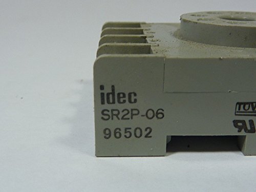 IDEC SR2P-06 Terminal de montagem/parafuso DIN, 10 amp, octal, soquete, 300 V
