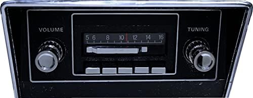 Rádio de barra de slides automática personalizada para '68 -'82 Corvette