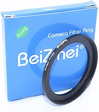 Filtros de câmera de 49 mm a 58mm anel, filtros Ring compatível com todas as marcas Ø49mm lente para Ø58mm UV nd Campa