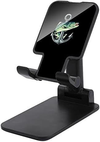 Âncora e telefone celular de peixe Stand para mesa de mesa de telefone dobrável ângulo de altura Ajuste Stand resistente ao estilo