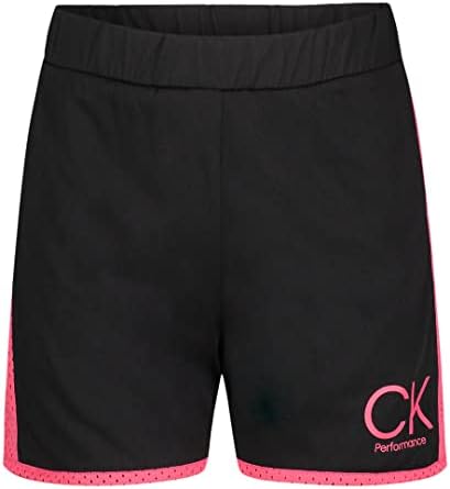 Calvin Klein Girls 'Performance Pull-On Mesh Sport Shorts