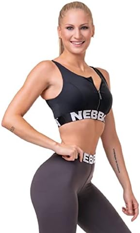 Nebbia Smart Zip Front Sports Bra 578