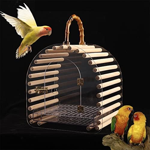 Trexd Bird Travel Cage Small Pet Box Box Bird Gage Bird Nest Bird Nest Alimentador
