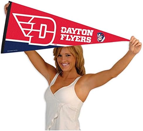 Dayton Flyers Novo logotipo 12 em x 30 em galhardete