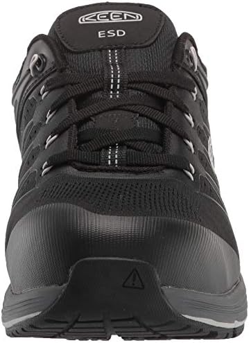 Energia de Utilitário Keen Energy, Men, Vapor/Black, Toe de carbono, SD, Low Athletic