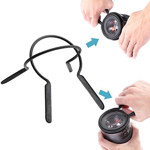 NEEWER® Kit de chave de chave de removedor de lentes de filtro de lente de filtro de borracha com revestimento de borracha,