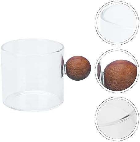 Copos de bebida doiitool, canecas de água de 1pc de vidro de copo de copo de café de suco de café para festa