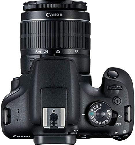 Câmera DSLR da Canon EOS 2000D com EF-S 18-55mm f/3,5-5.6 DC III Pacote de acessórios para lentes