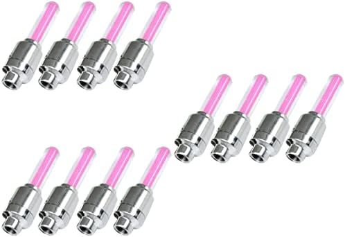 ABAODAM 12 PCS Luzes da roda Luz do pneu para motocicleta de bicicleta de carro