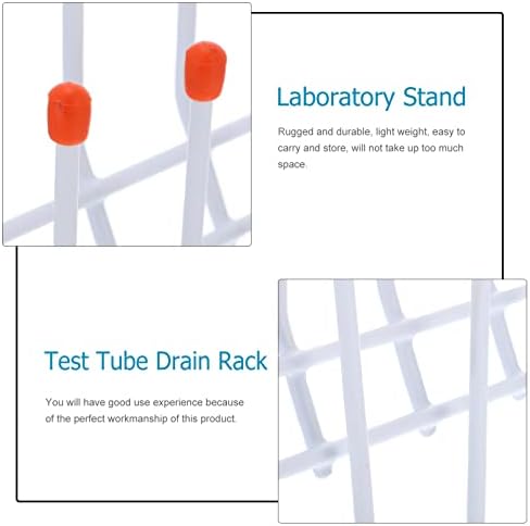 Scicalife Metal Metal Metal Tubo Rack Supply Secying Rack Pegboard Rack Exibir rack de prato de prato Copo da parede de rack de secagem- Cois de copos de Laboratório de Montagem