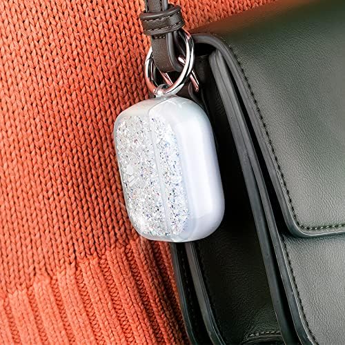 Case -Mate Protetive AirPod Pro Case Case, capa de silicone macio com anel de chaveiro para homens e mulheres, compatível com Apple