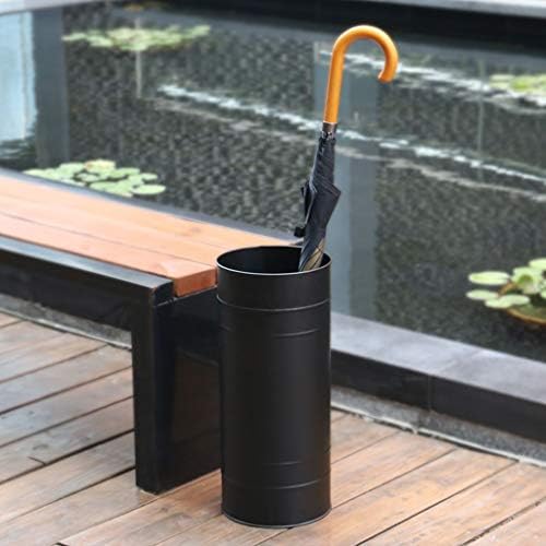 GDD Umbrella Stand Stand House Housed Umbrella, rack de armazenamento de metal resistente, design à prova d'água multifuncional, fácil de armazenar, para o Home Hotel Restaurant Umbrella Solter