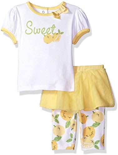 Camisa Gerber Baby-Girls e Tutu Capri