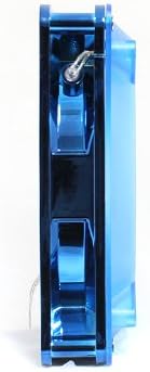 Adaptador de ventilador de resfriamento BGEARS 140 mm azul UV azul