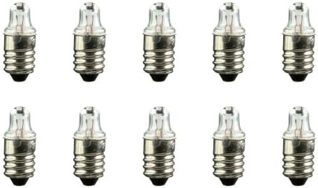 CEC Industries 112 lâmpadas, 1,2 V, 0,264 W, E10 Base, forma TL-3