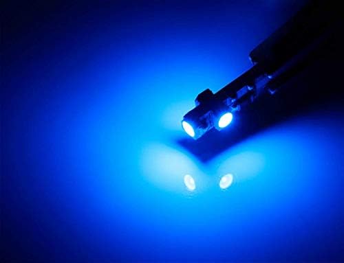 ijdmtoy 10pcs 3-smd 360 graus brilho 37 73 74 79 t4/t5 lâmpadas LEDs de cunha compatíveis com retrofit de iluminação