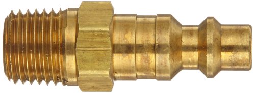 Dixon Valve D2M2 -B Brass Industrial Interchange Conjunto pneumático, mamilo, 1/4 acoplamento x 1/4 - 18 NPTF Male thread