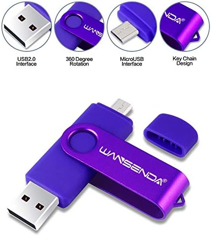 Wanenda OTG USB Flash Drive 16GB 32GB 64GB 128GB 256GB USB POLUM