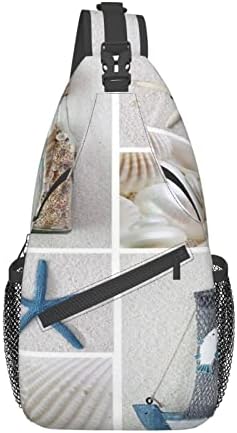 AseeLo Bottle Bottle Sayfish Starfish Farlhouse Backpack Crossbody para homens Men Bolsa Bolsa de Caminhada para acampar Daypack