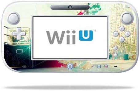 MightySkins Skin Compatível com Nintendo Wii U Gamepad Controller Wrap Skins Skins Skins