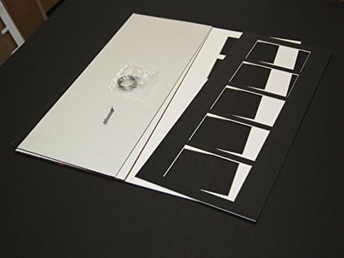 Creative Letter Art Collage 13-4x6 Abrindo a moldura de imagem preta moderna com resina de grau de museu e 10x46 Mat preto